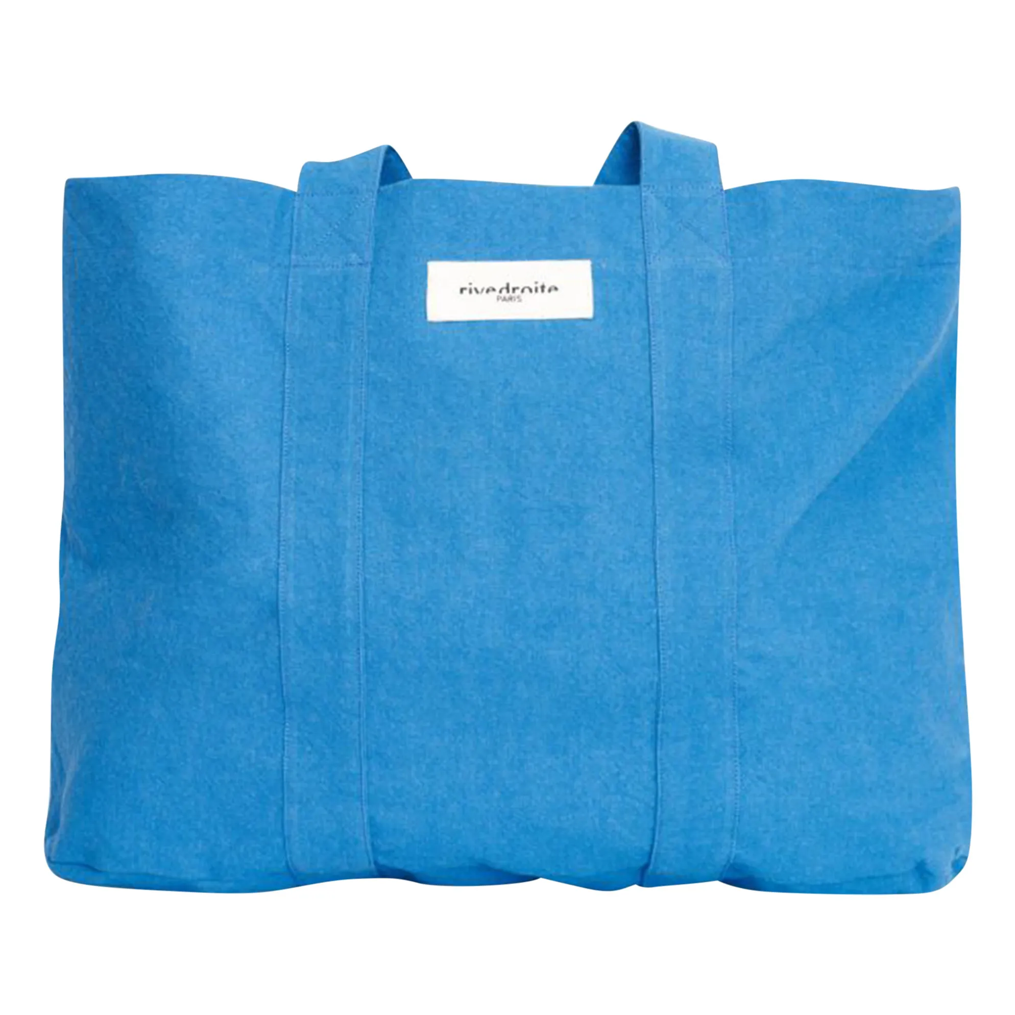 rivedroite Cabas Marcel en coton recyclé Bleu Smallable