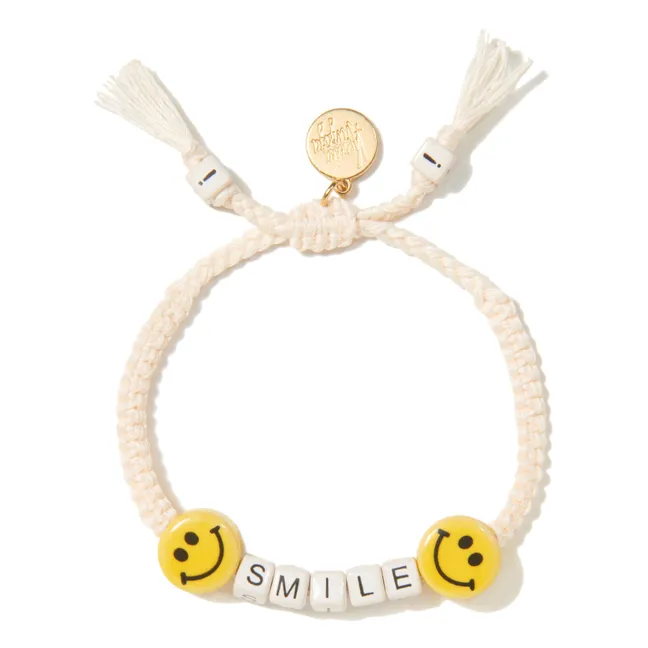 Big Smile Armband | Weiß