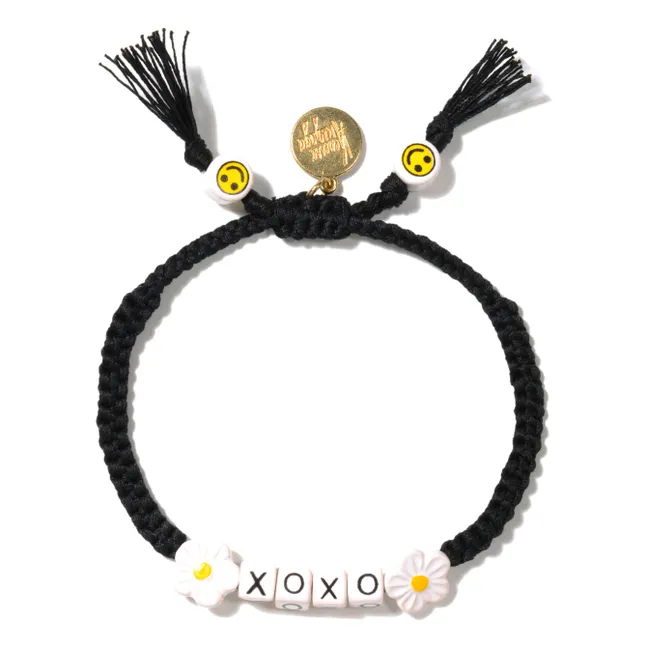 XOXO Daisy Bracelet | Black