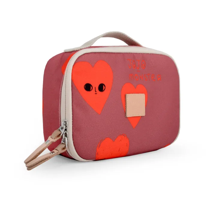 Lunch box Cœurs | Rouge- Image produit n°1