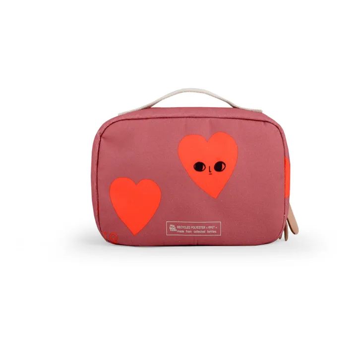 Lunch box Cœurs | Rouge- Image produit n°2