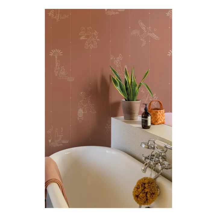 Eden Wallpaper - 2 Panels | Orange- Product image n°0