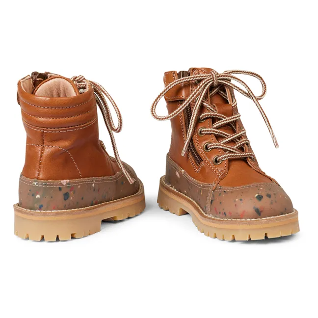 Boots Rugged | Cognac-Farbe