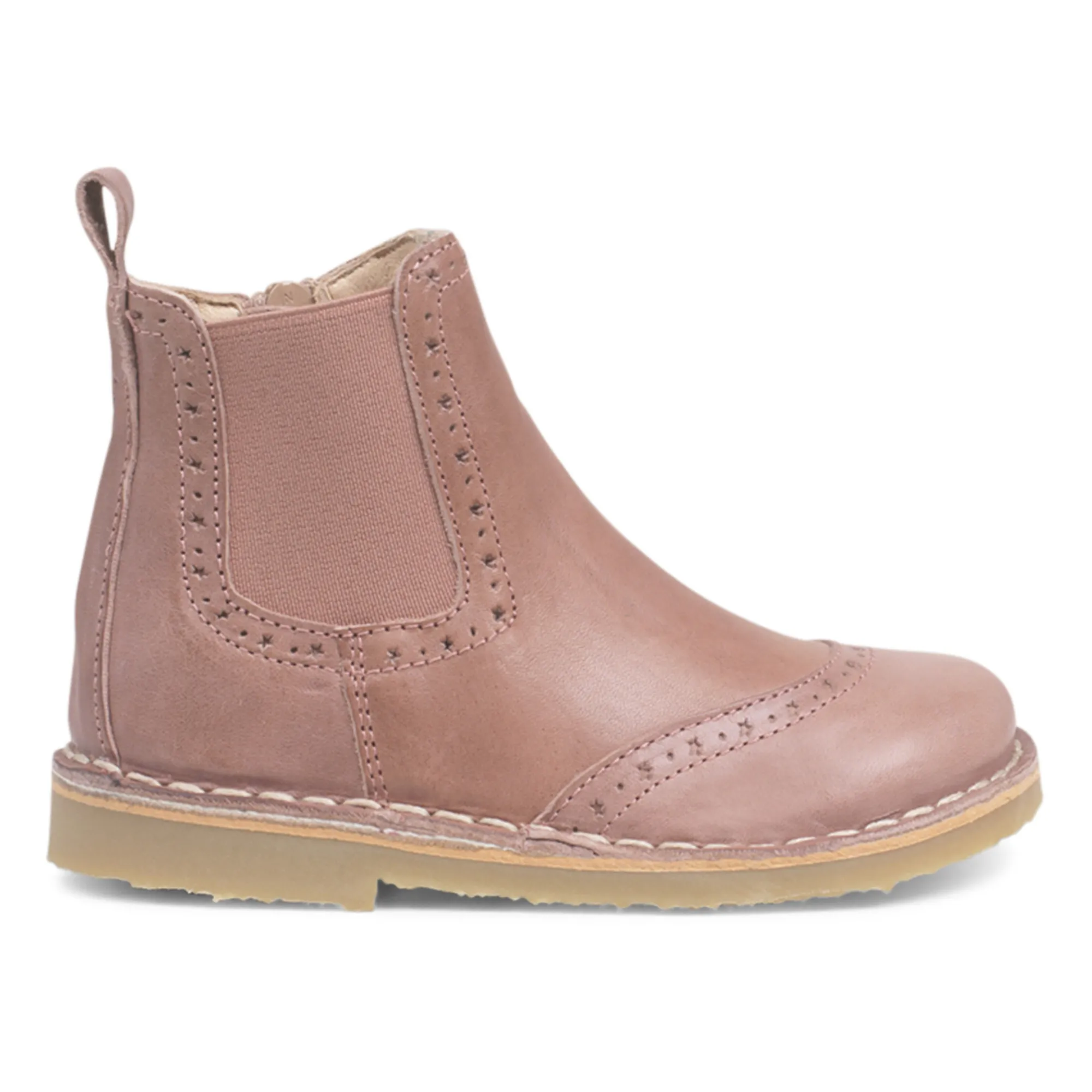 Petit Nord Chelsea Boots Stars Ankle Vieux Rose Smallable