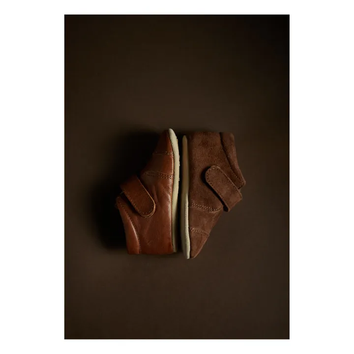 Chaussons Scratchs | Cognac- Image produit n°2