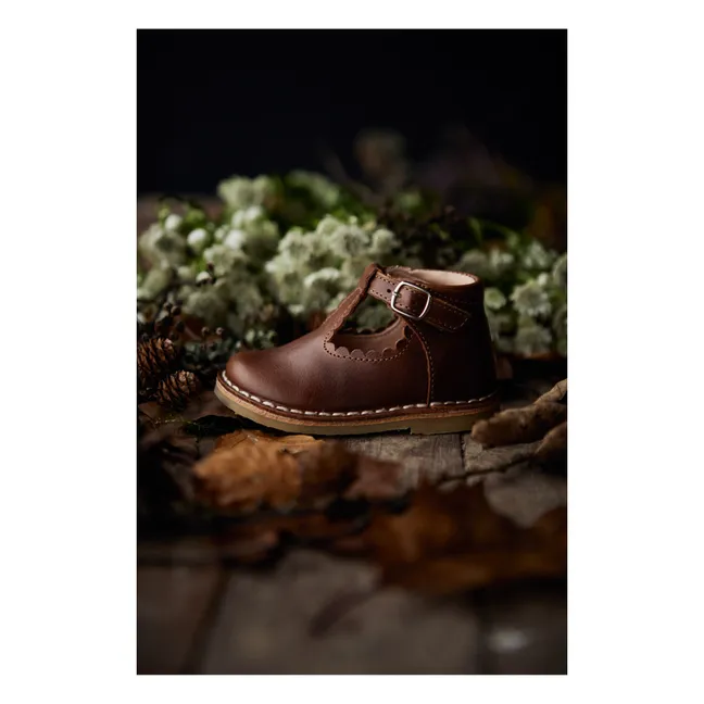 T-Bar Scallop | Marron