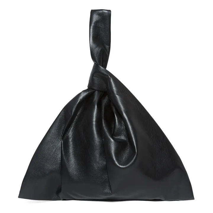Jen Large Vegan Leather Bag | Schwarz- Produktbild Nr. 2