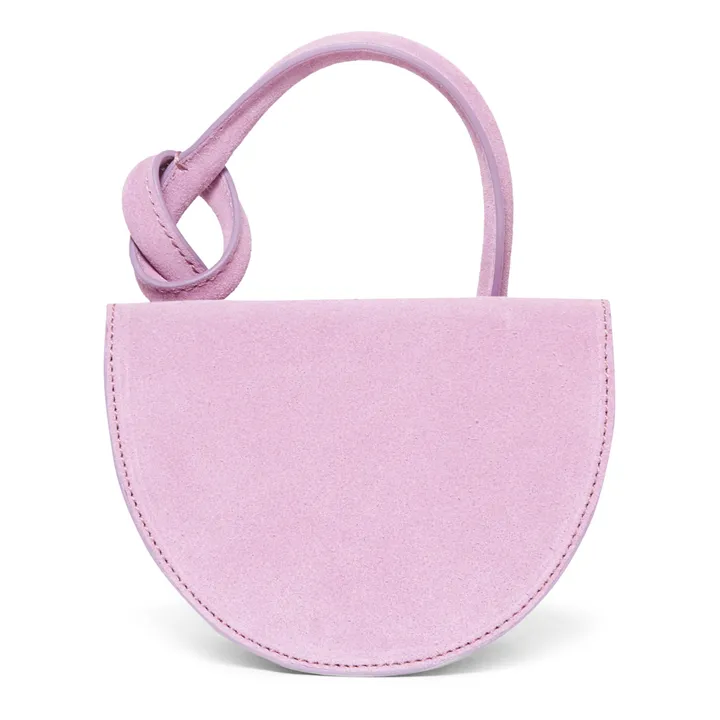 Tasche Mini Pretzel Suede | Violett- Produktbild Nr. 7
