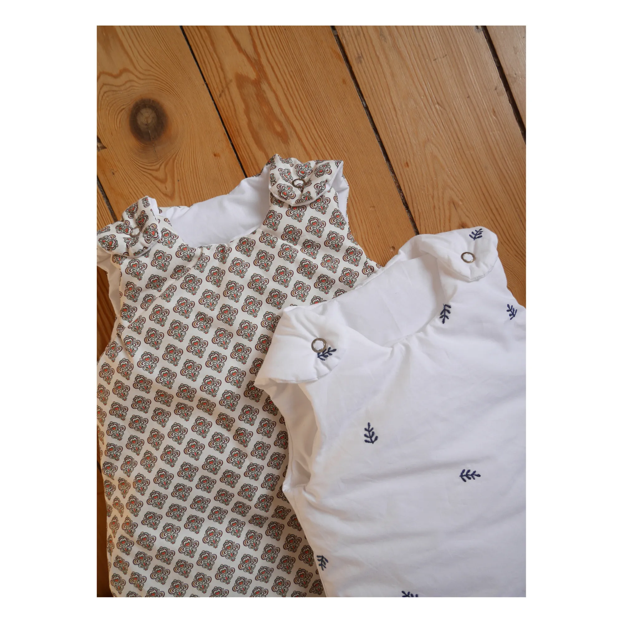 Gigoteuse liberty India | Bordeaux- Image produit n°1