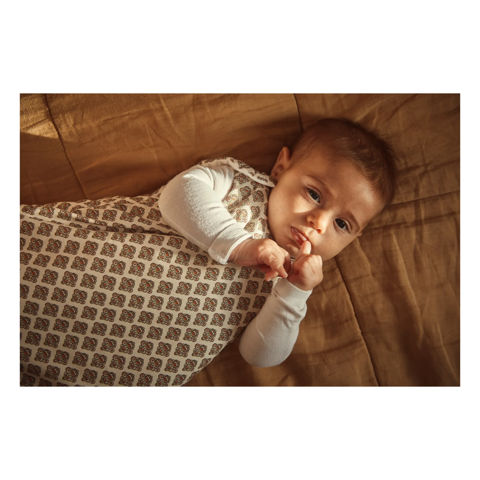 Gigoteuse liberty India | Bordeaux- Image produit n°2