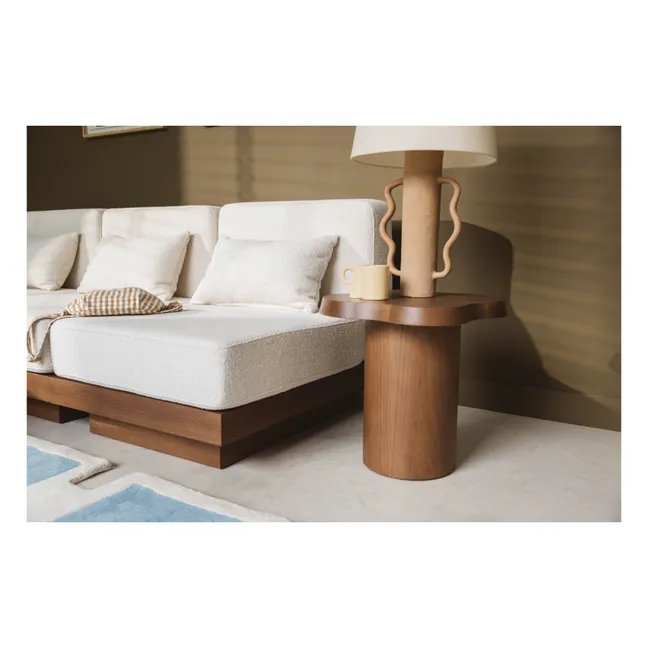 Table d'appoint en finition noyer | Noyer