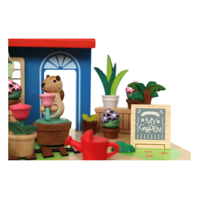 Caja de música de madera Renard