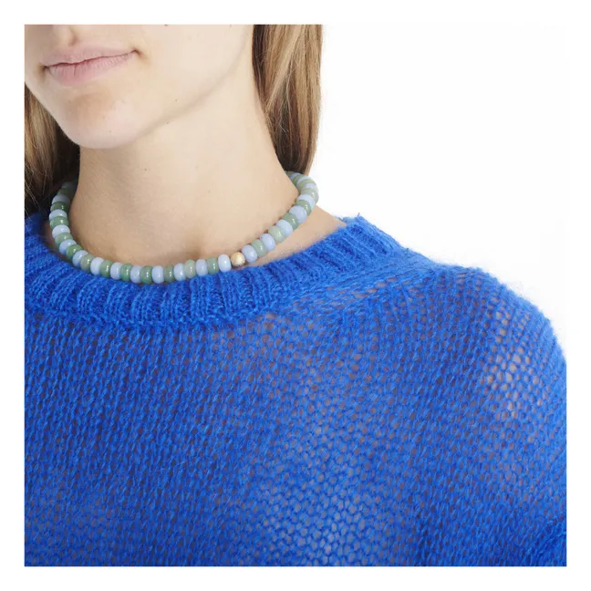 Pull Mohair | Bleu