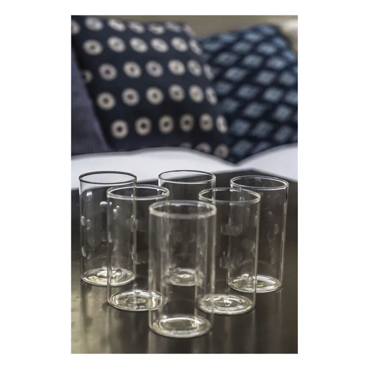 Verres Pois - Set de 6- Image produit n°0