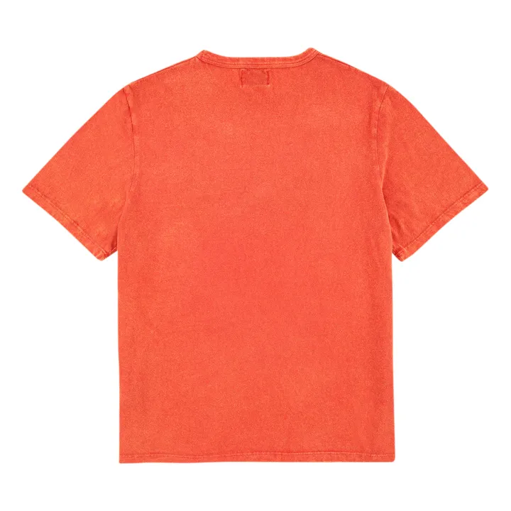 Camiseta algodón orgánico Forever Now - Colección Mujer  | Naranja- Imagen del producto n°5