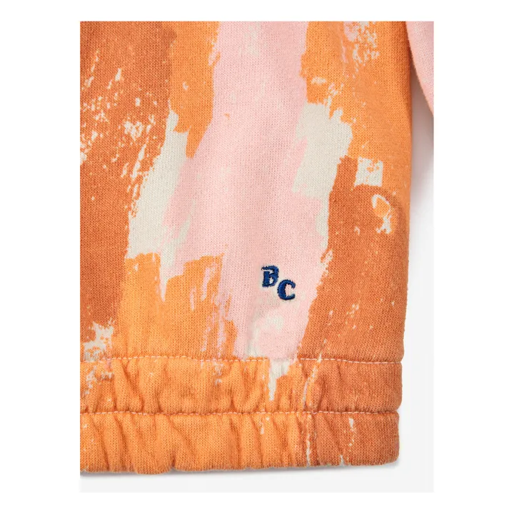 Camiseta Oversize de algodón orgánico Camouflage - Colección Mujer  | Naranja- Imagen del producto n°3