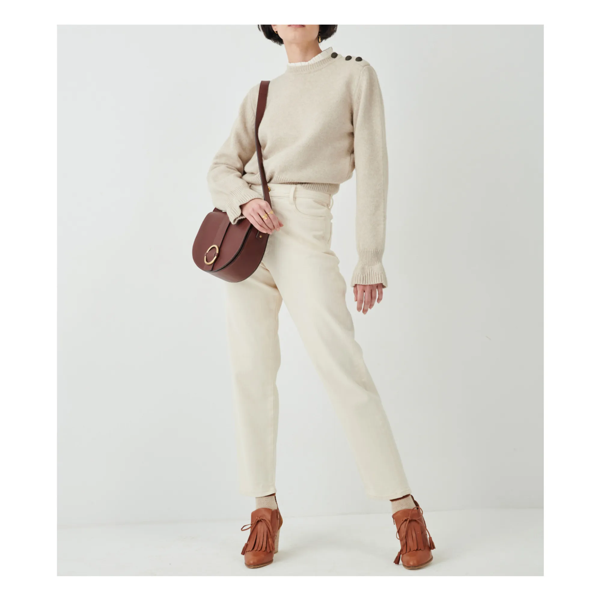 Sessùn Ecru Peter Organic Cotton Jeans