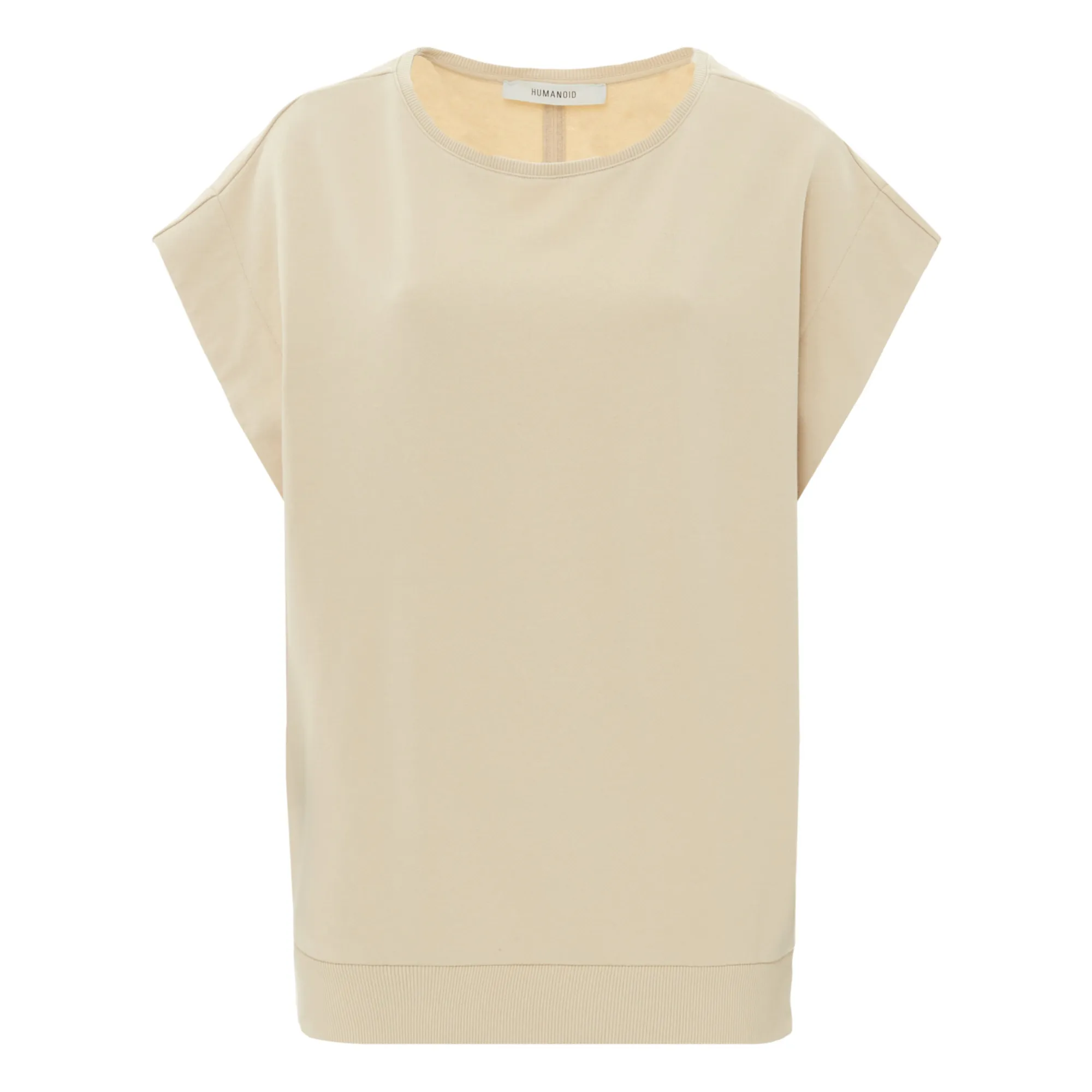 Humanoid - T-shirt Femme - Coton Bio - Crème - XS