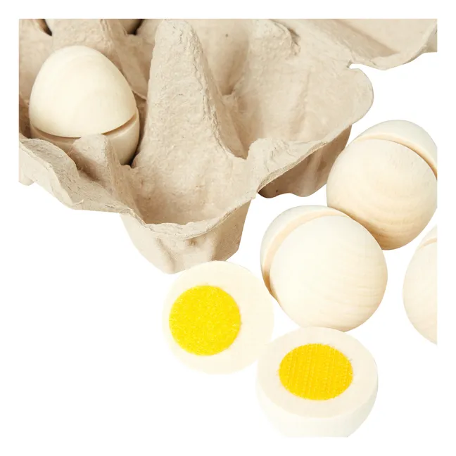 Boîte de 6 œufs à découper