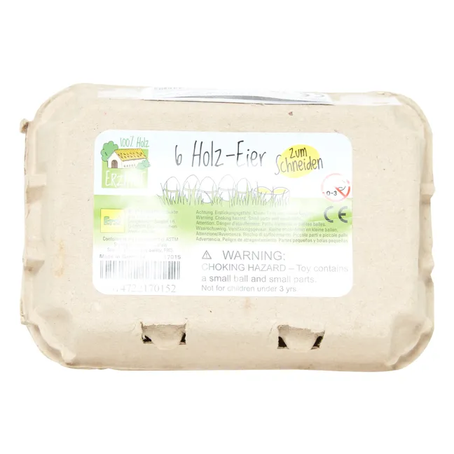 Carton of 6 Toy Eggs