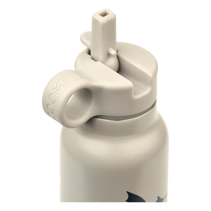 Trinkflasche Falk aus Inox - 250 ml | Sandfarben- Produktbild Nr. 1