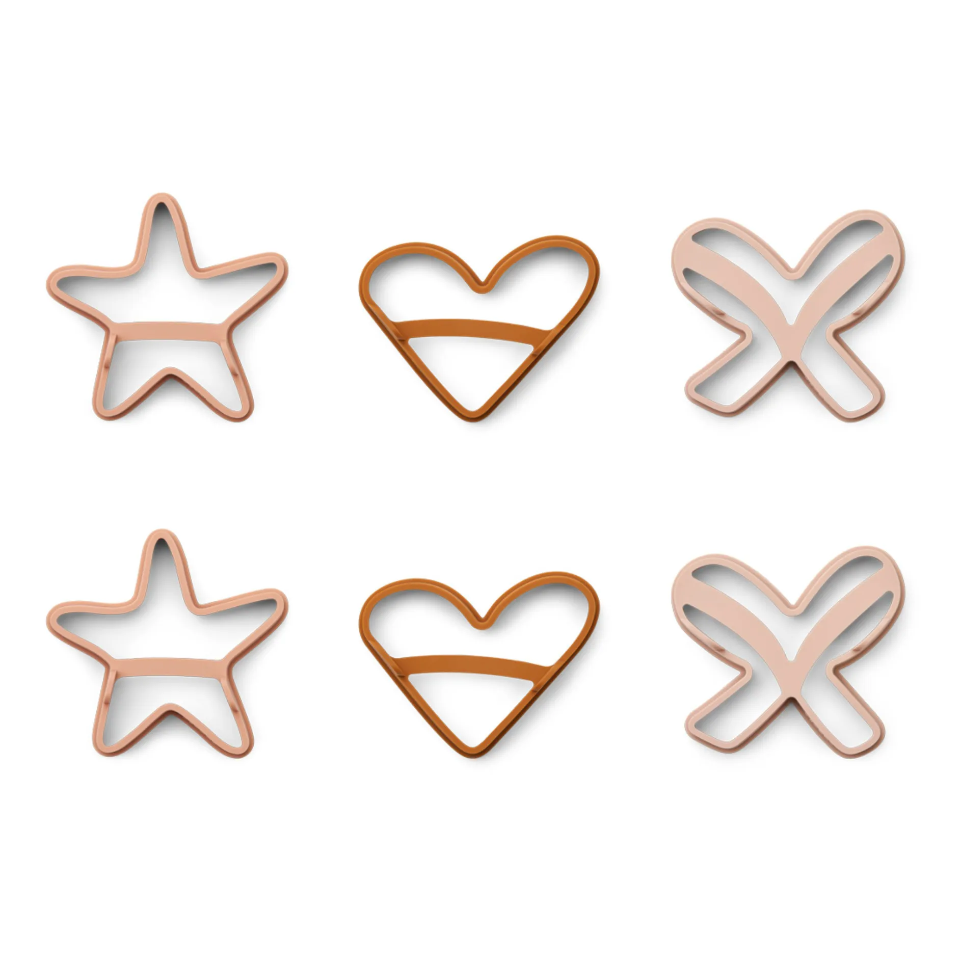 Liewood Pink Karina Silicone Cookie Cutters