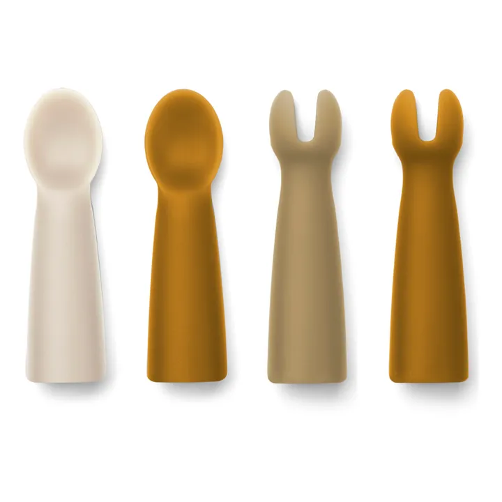 Liewood - Liewood - Couverts bébé Terra en silicone