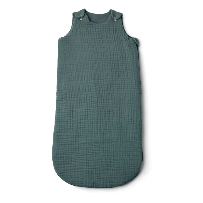Fie Organic Cotton Baby Sleeping Bag | Grey blue
