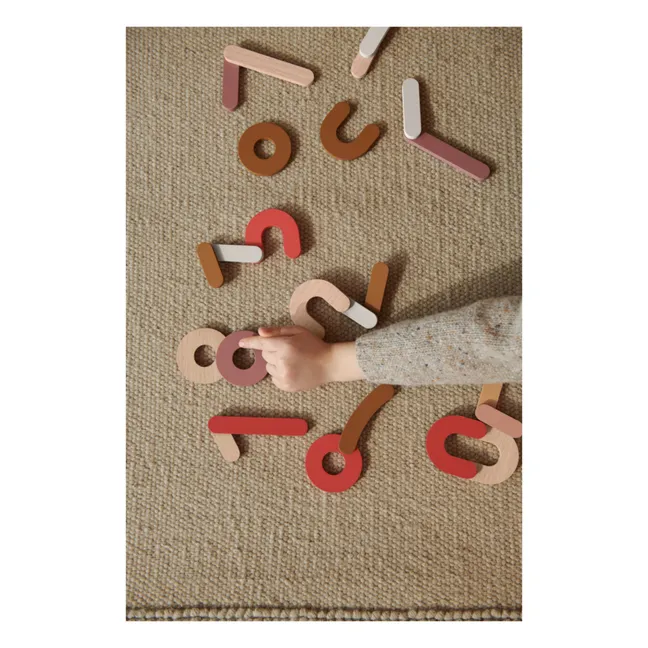 Numeri magnetici Jota | Rosso