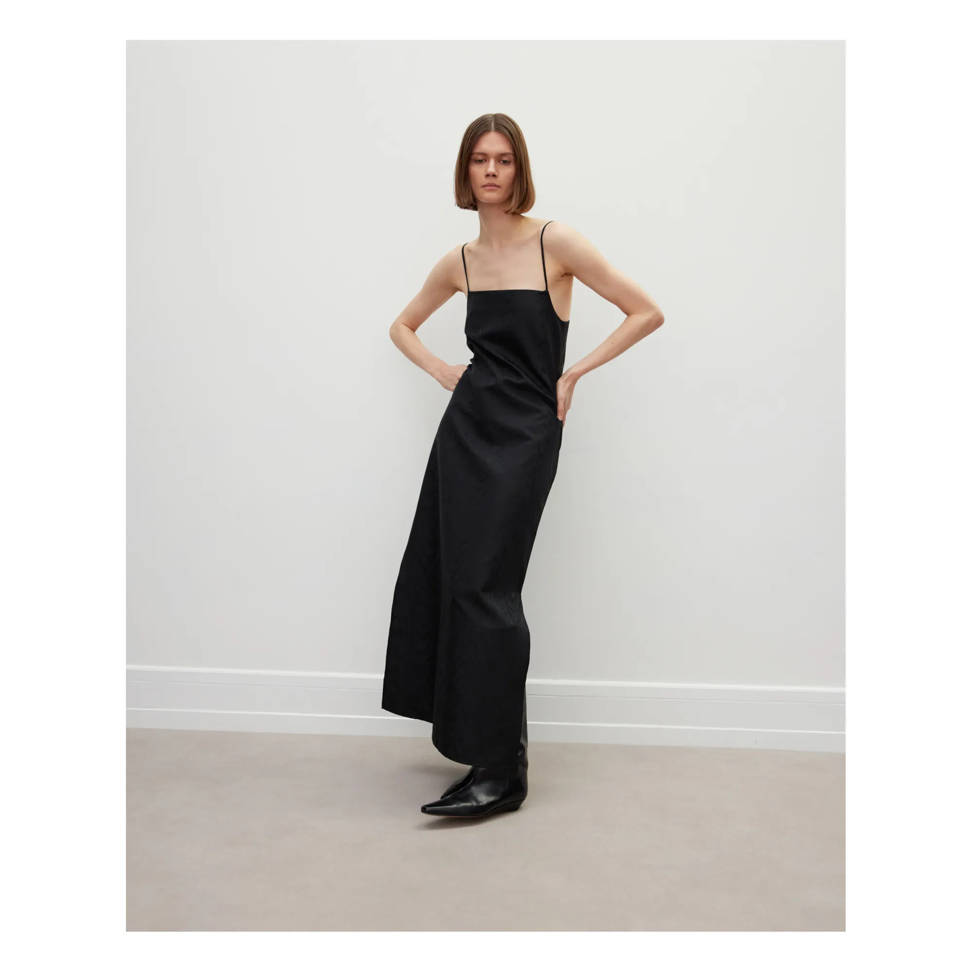 Róhe Women's Black Indy Dress