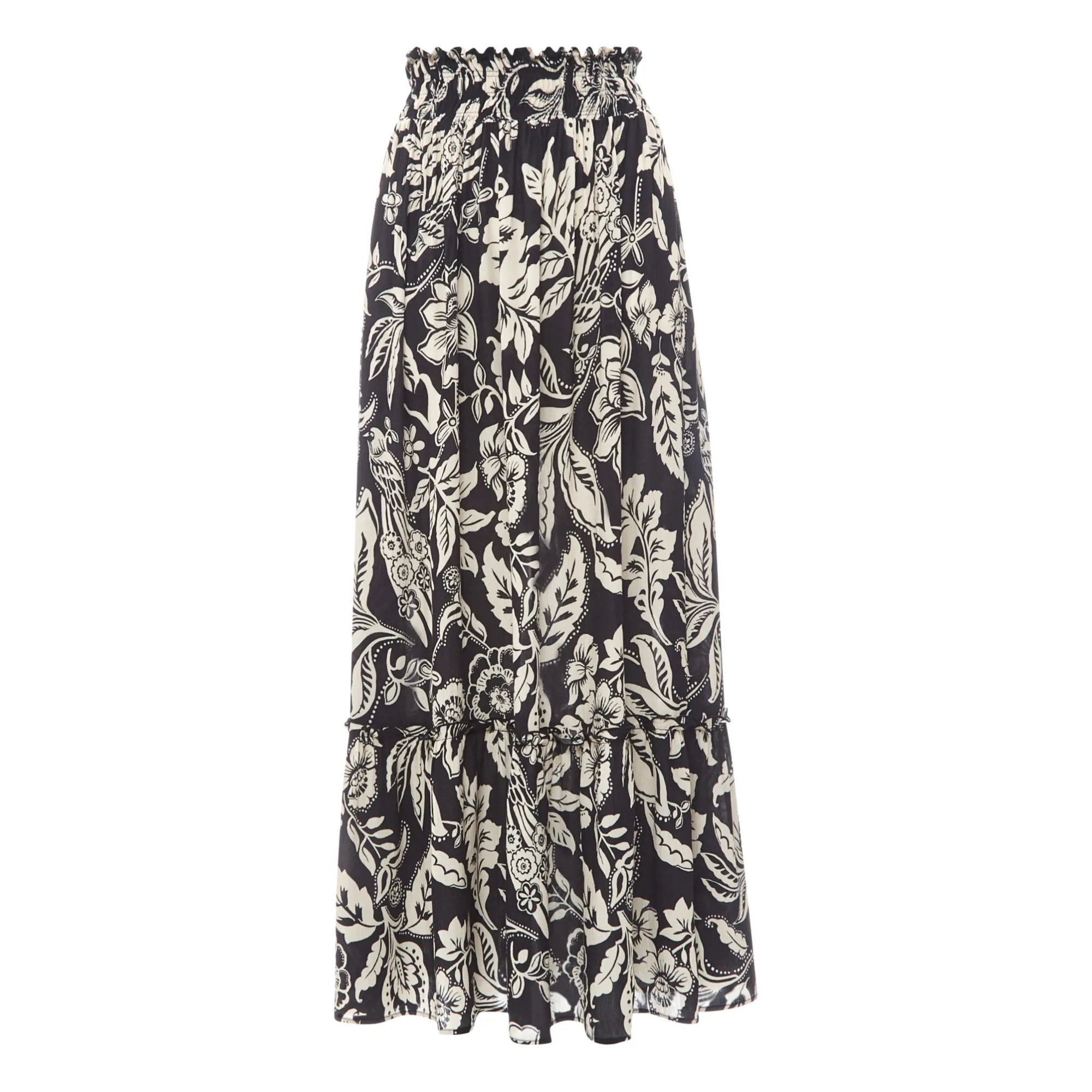 Alma Deia Black Long Skirt