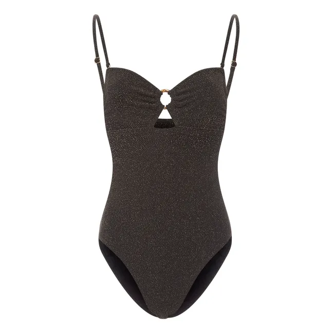 Maillot De Bain Une Pièce Bustier - Tina | Noir
