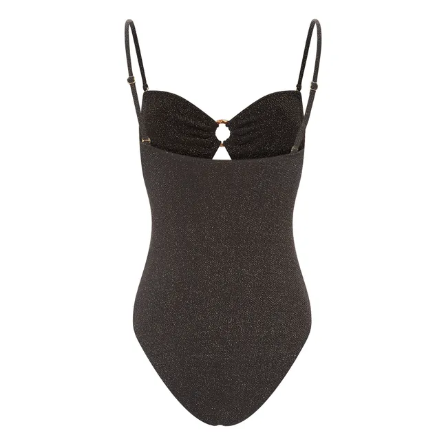 Maillot De Bain Une Pièce Bustier - Tina | Noir