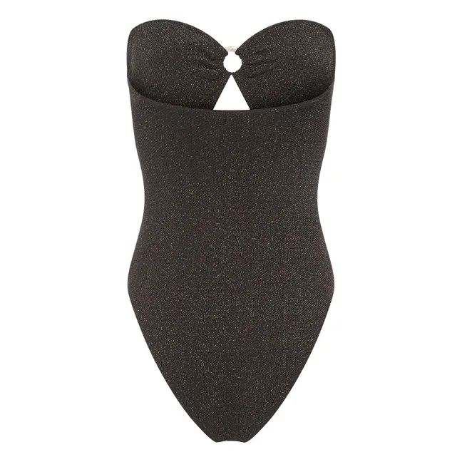Maillot De Bain Une Pièce Bustier - Tina | Noir