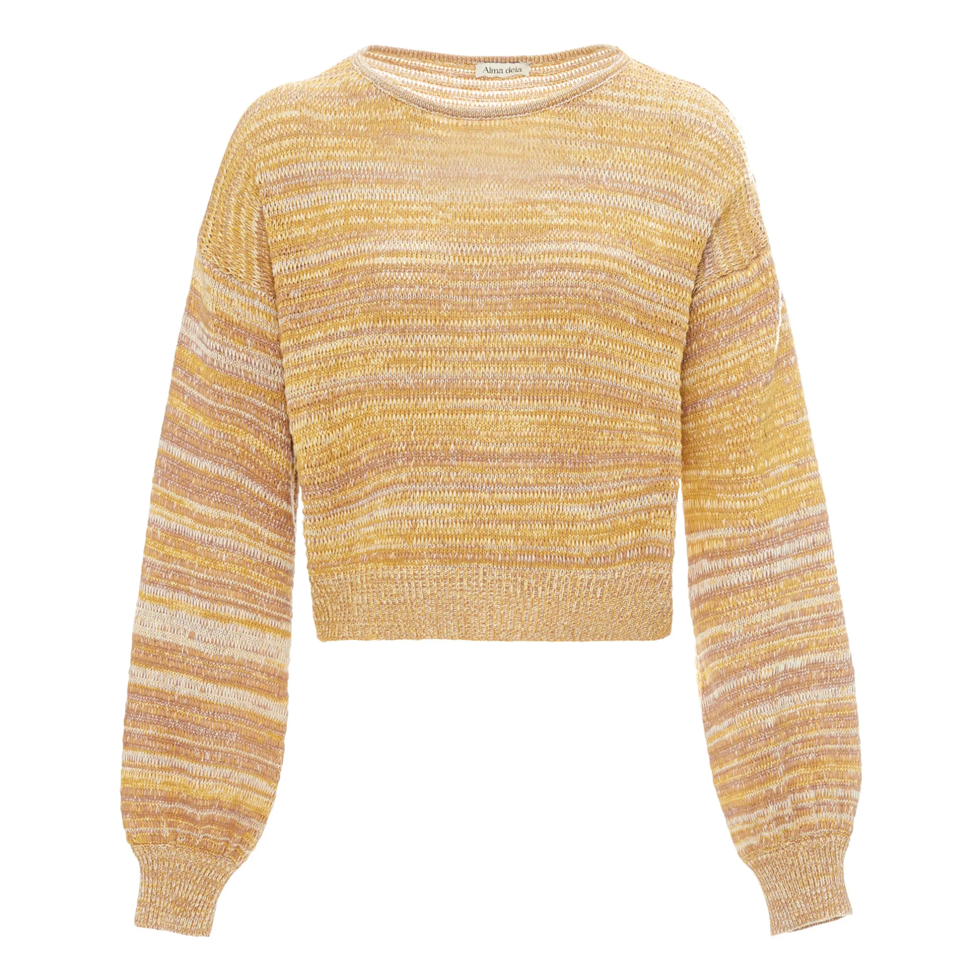 Alma Deia Marled Yellow Mouliné Jumper