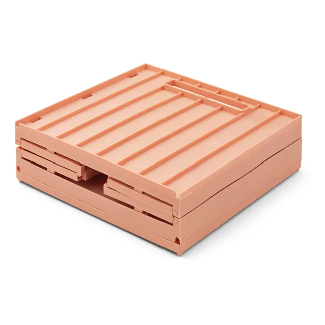 Boite de rangement Elijah et son couvercle | Tuscany rose