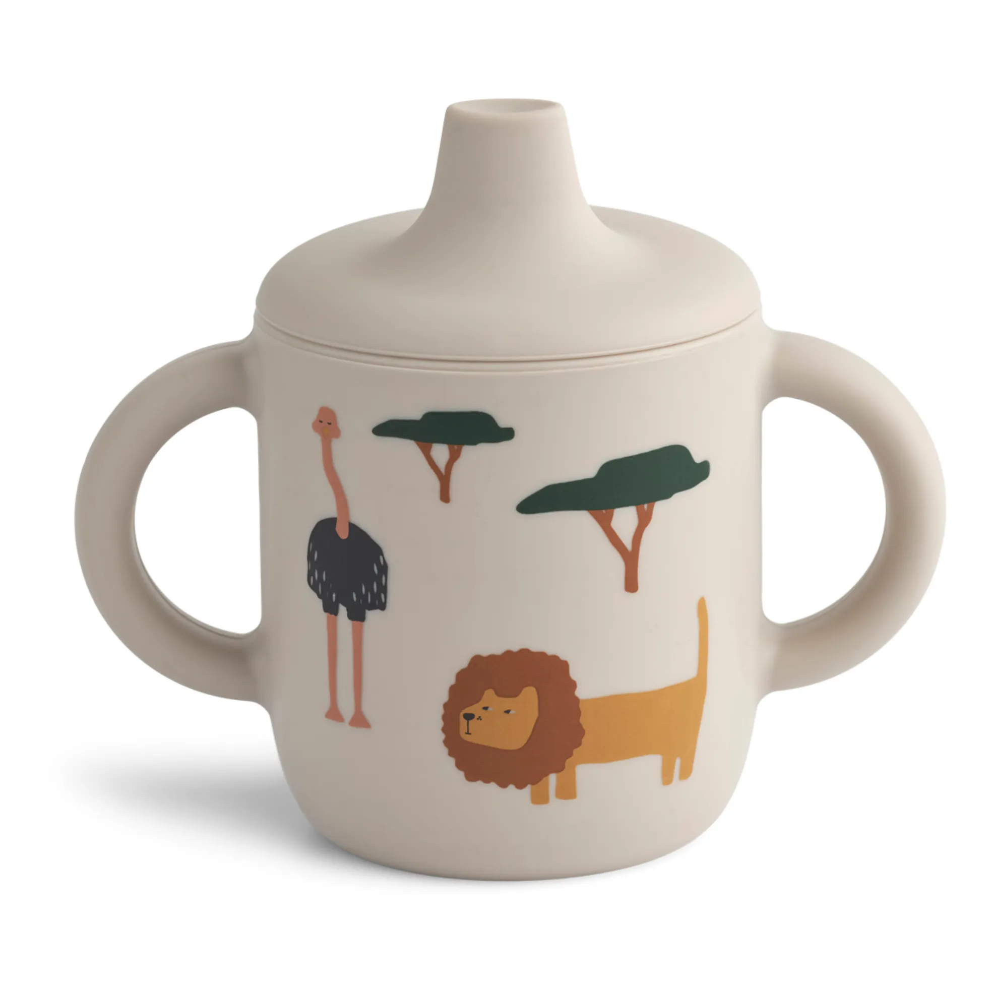 Liewood Safari Sandy Mix Neil Silicone Learning Cup