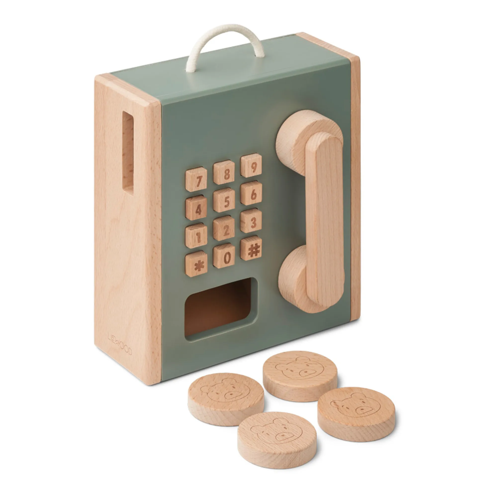 Liewood Green Rufus Coin Telephone
