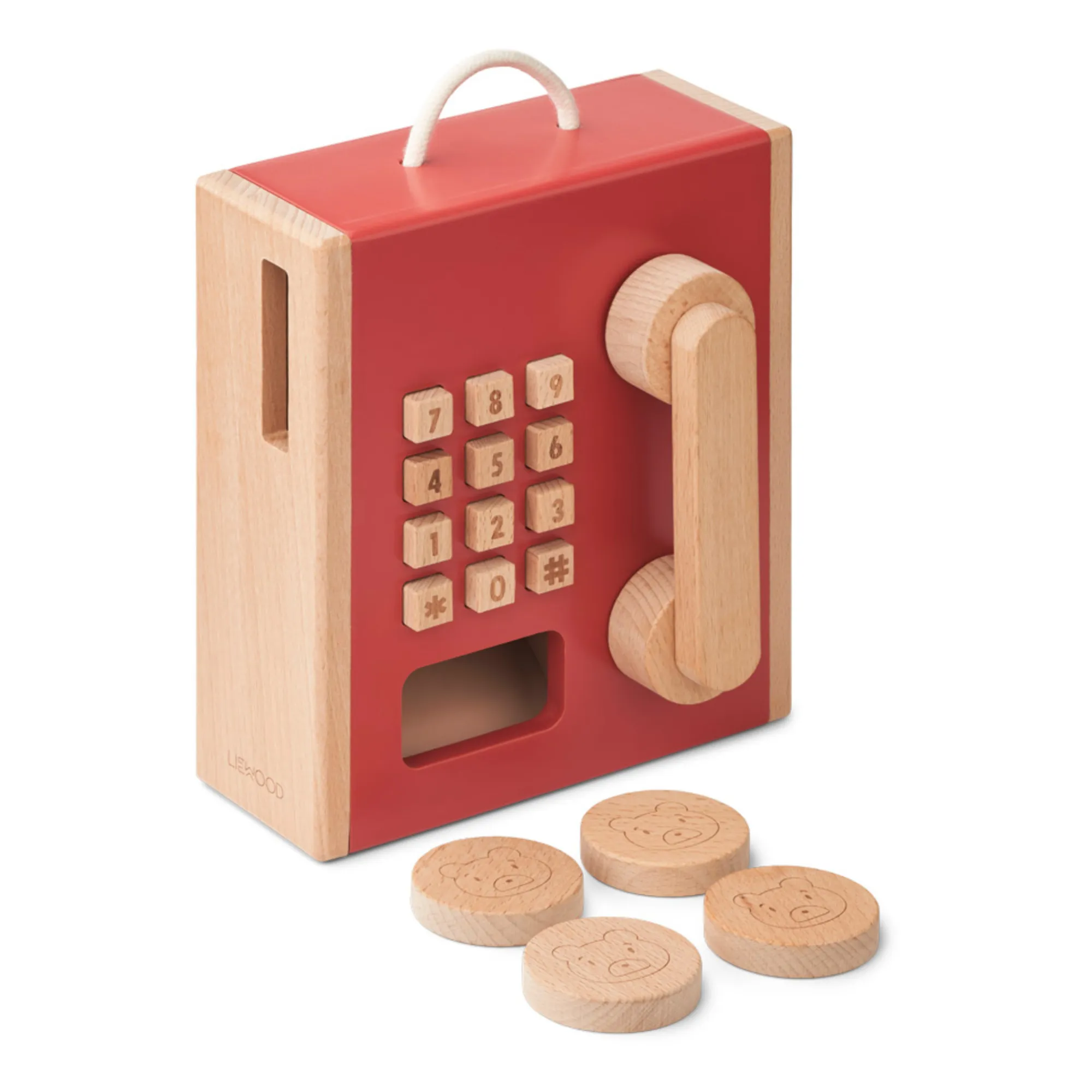 Liewood Red Rufus Coin Telephone
