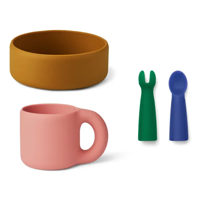 Set di stoviglie Lise - set di 4 | Verde