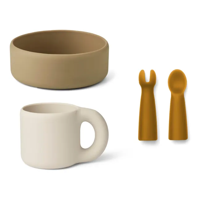 Lise Tableware Set - 4 Pieces | Beige