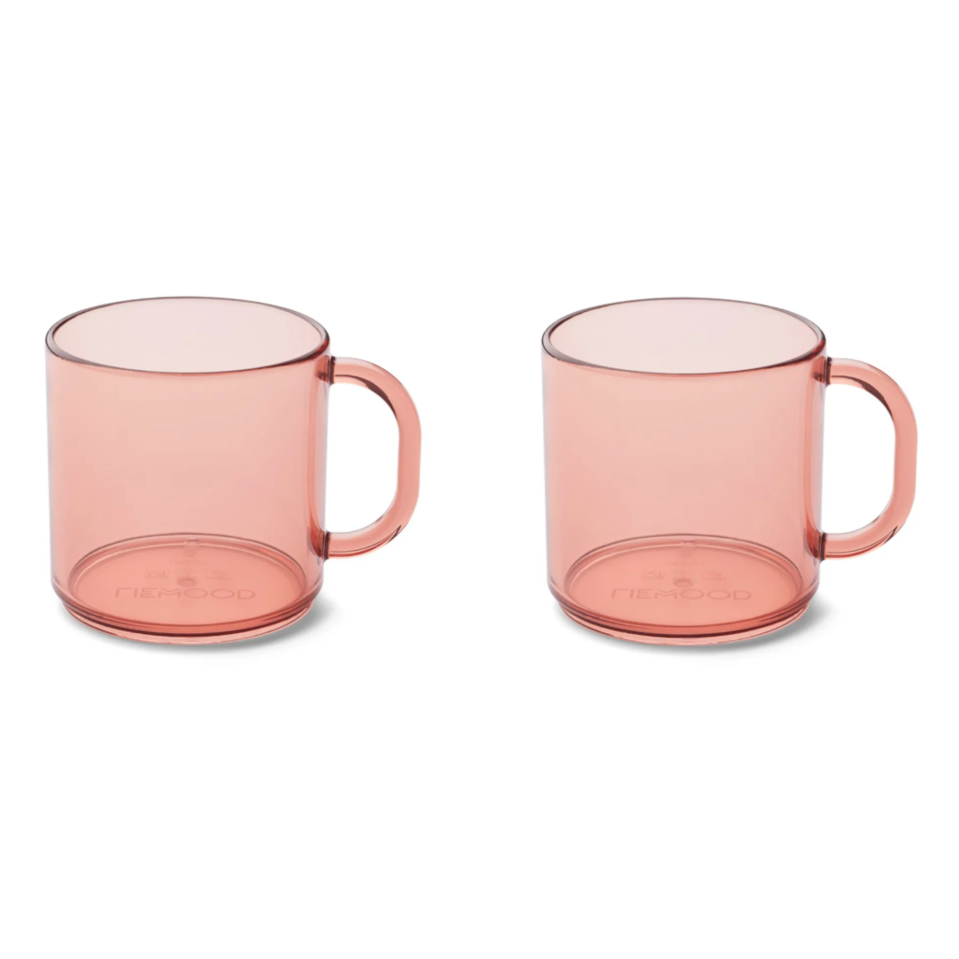 Tasses Tomo en tritan-set de 2 | Rose- Image produit n°0