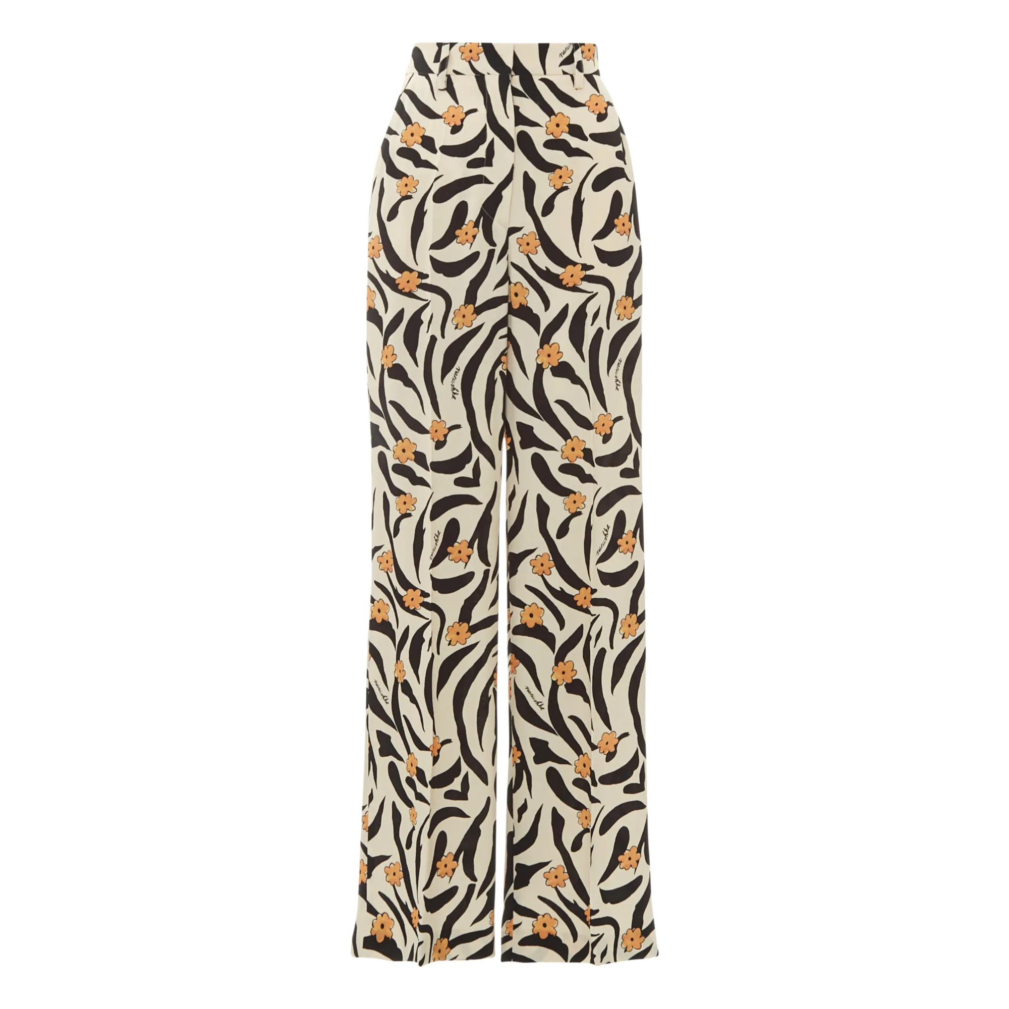 Nanushka Ecru Lanai Trousers