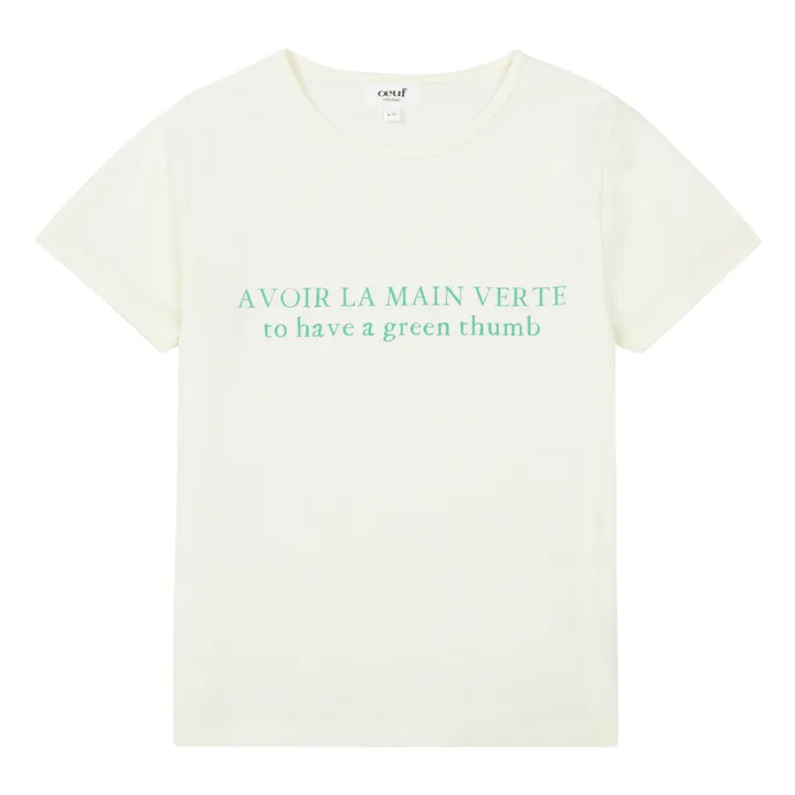 OEUF NYC NYC Tee Shirt-White/You Can OEUF NYC NYC Tee Shirt-White/You Can