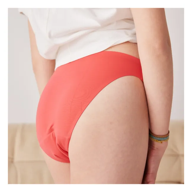 Culotte Menstruelle Girls - Flux Moyen | Corail