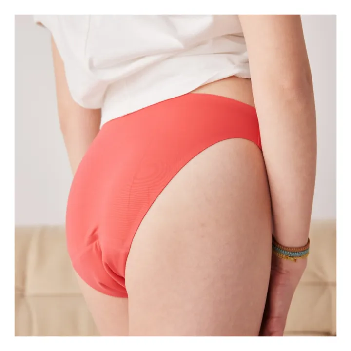 Braguitas Menstruales Niñas - Flujo Medio | Coral- Imagen del producto n°3