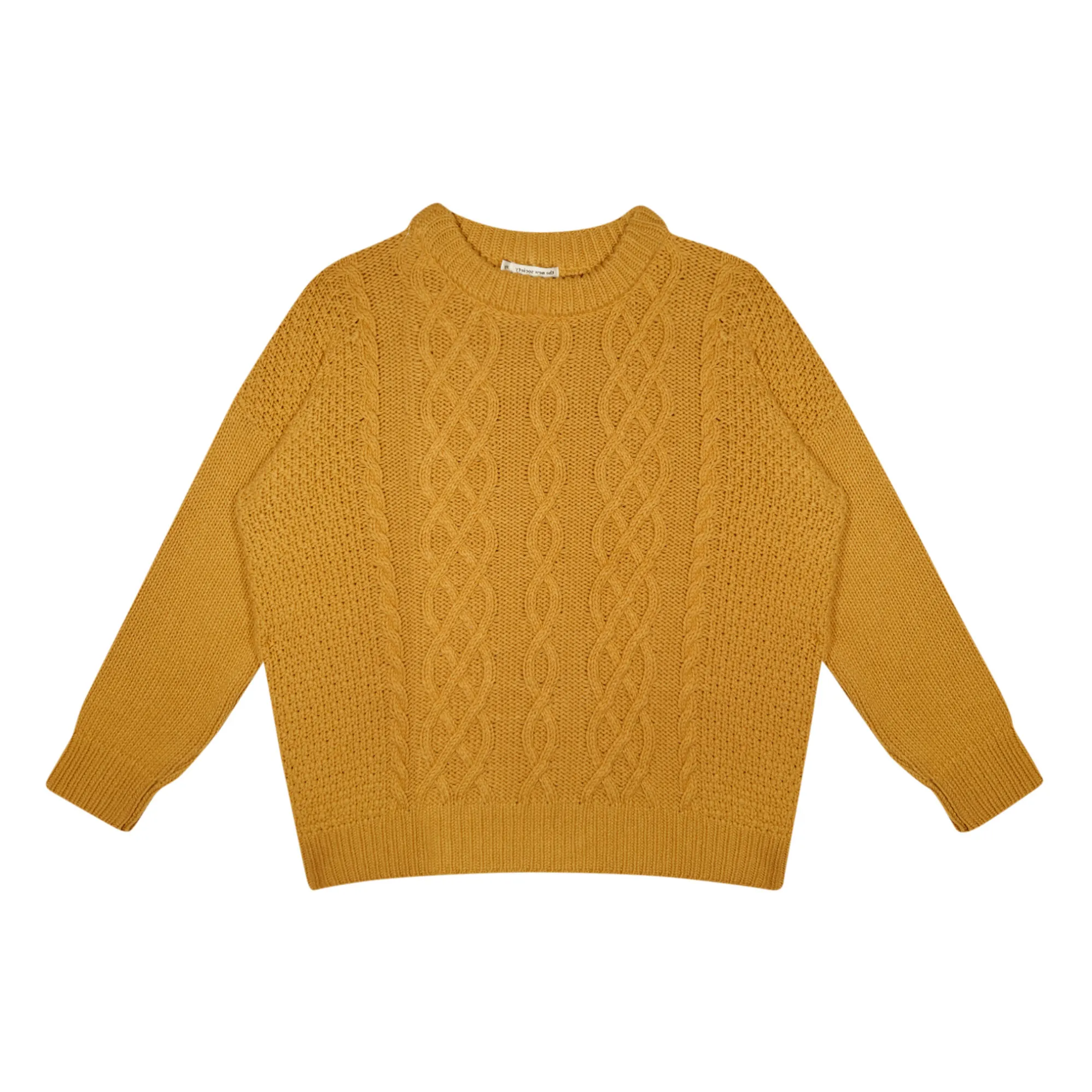 The New Society Yellow Enzo Jumper