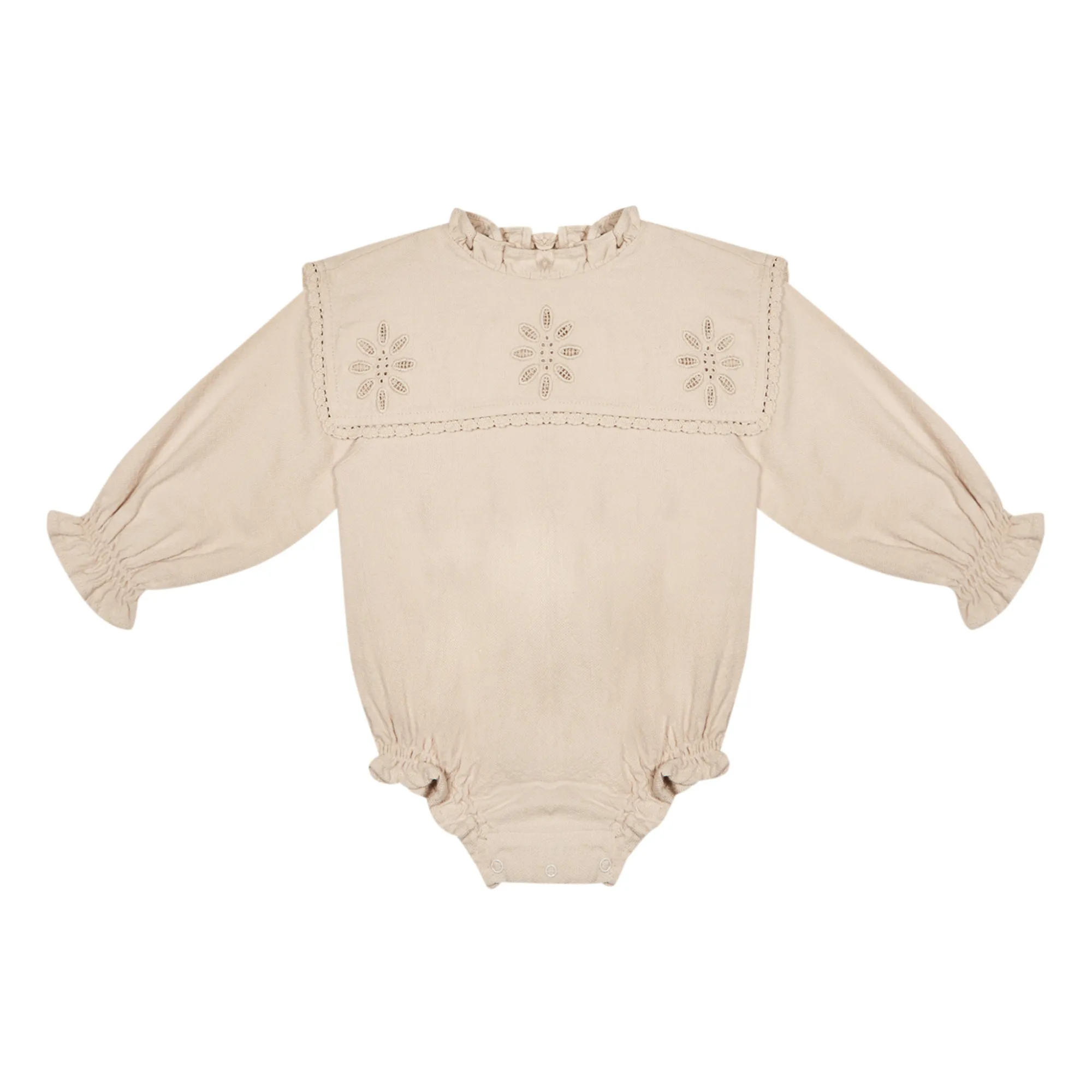 The New Society Ecru Geraldine Romper