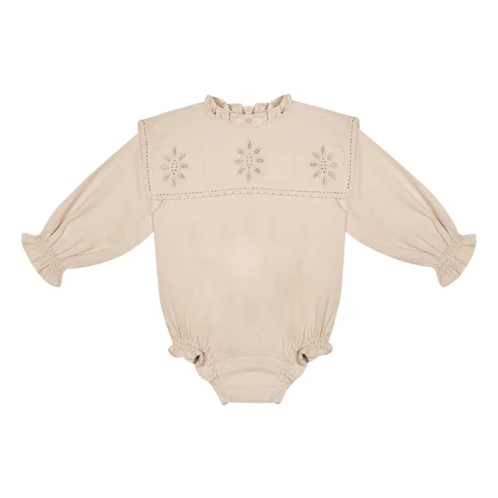 Barboteuse Geraldine | Ecru- Image produit n°0