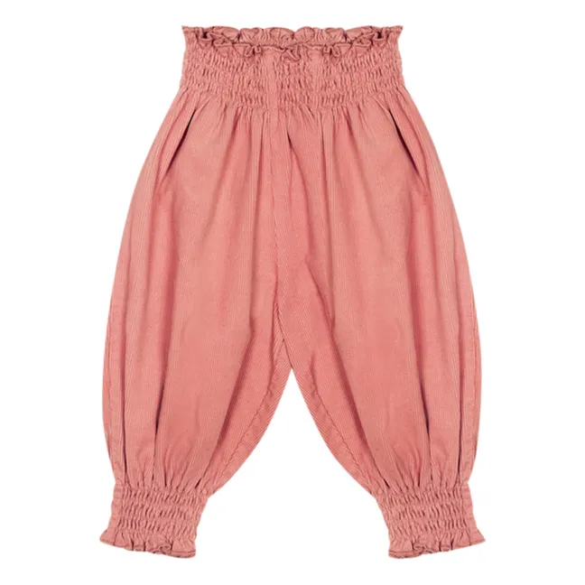 Pantalon Coton Bio Felicity | Rose